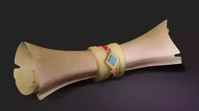 Ancient Sealed Magic scroll