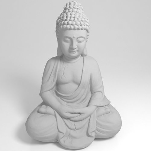 Printable Buddha statue 3D print model