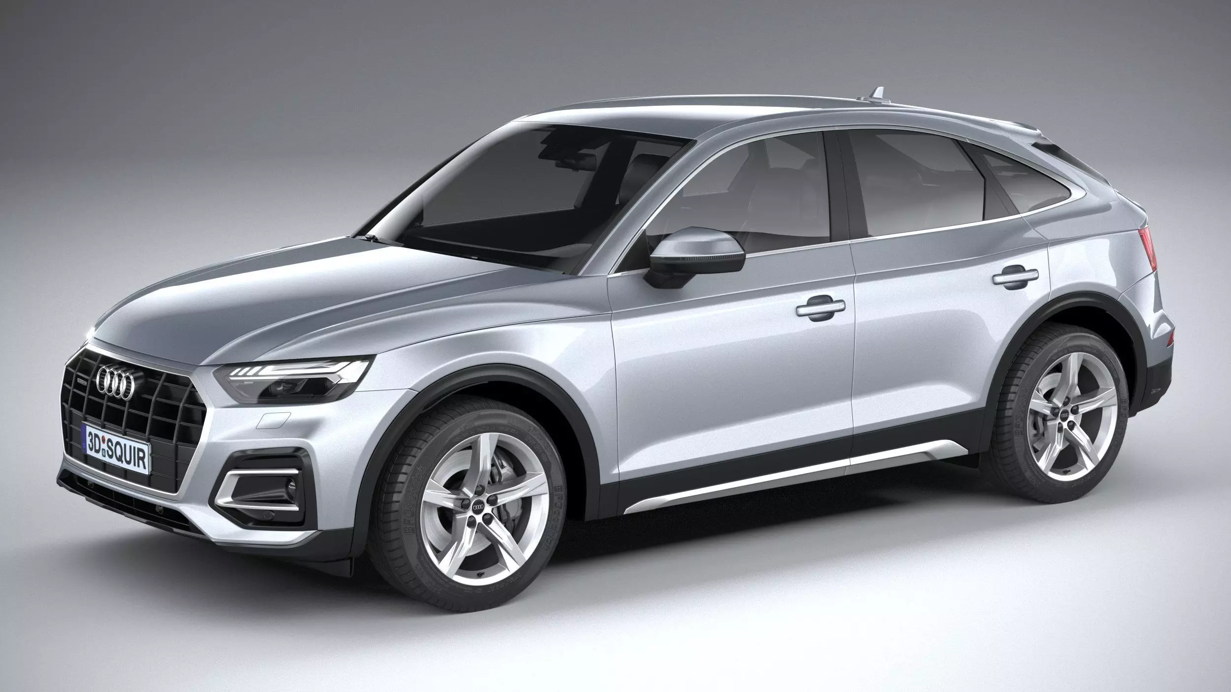 Audi Q5 sportback 2021 3D model