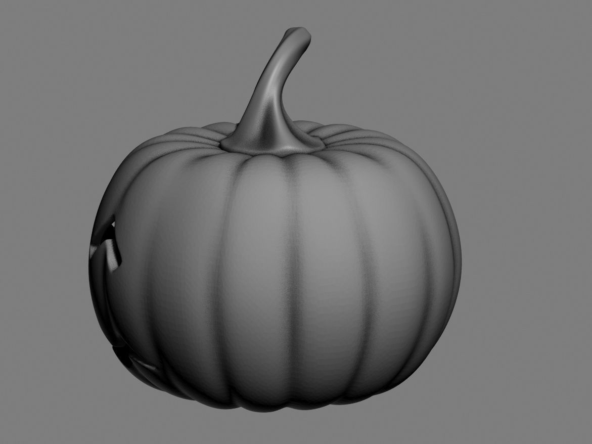 halloween pumpkin 10 3D print model_32