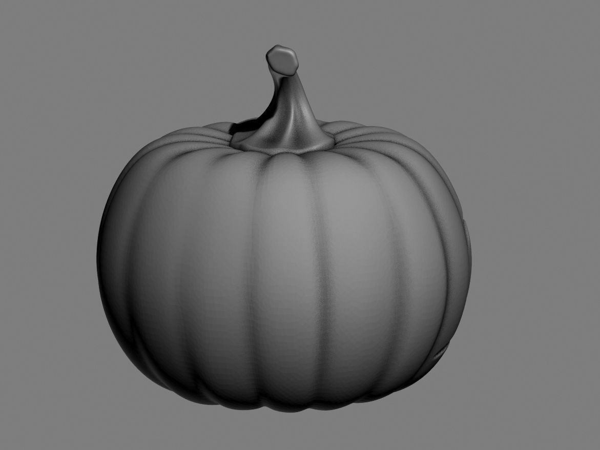 halloween pumpkin 10 3D print model_13