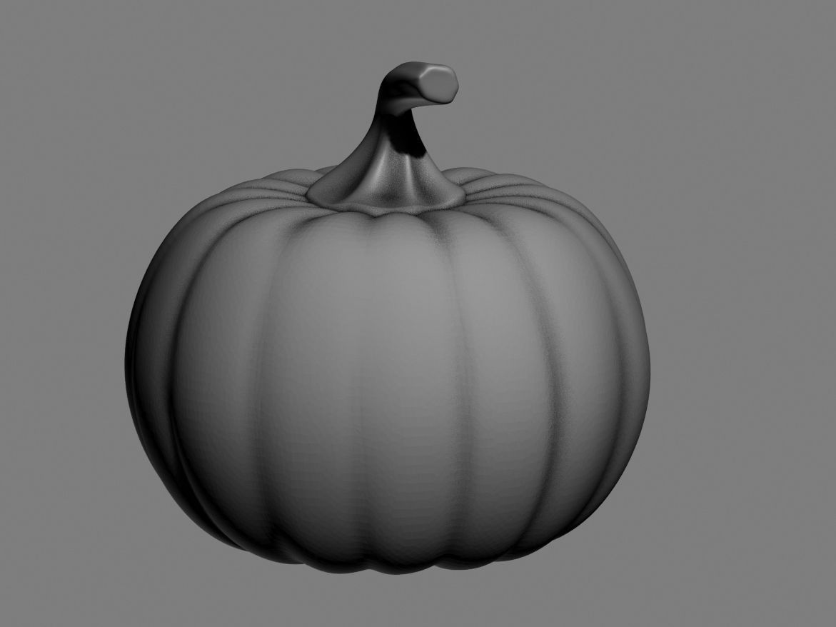 halloween pumpkin 10 3D print model_12