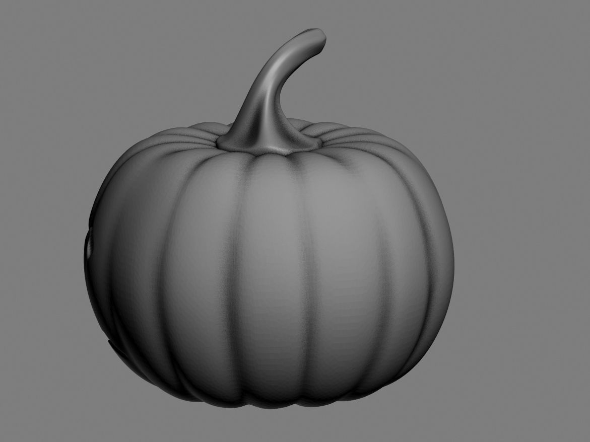 halloween pumpkin 10 3D print model_37