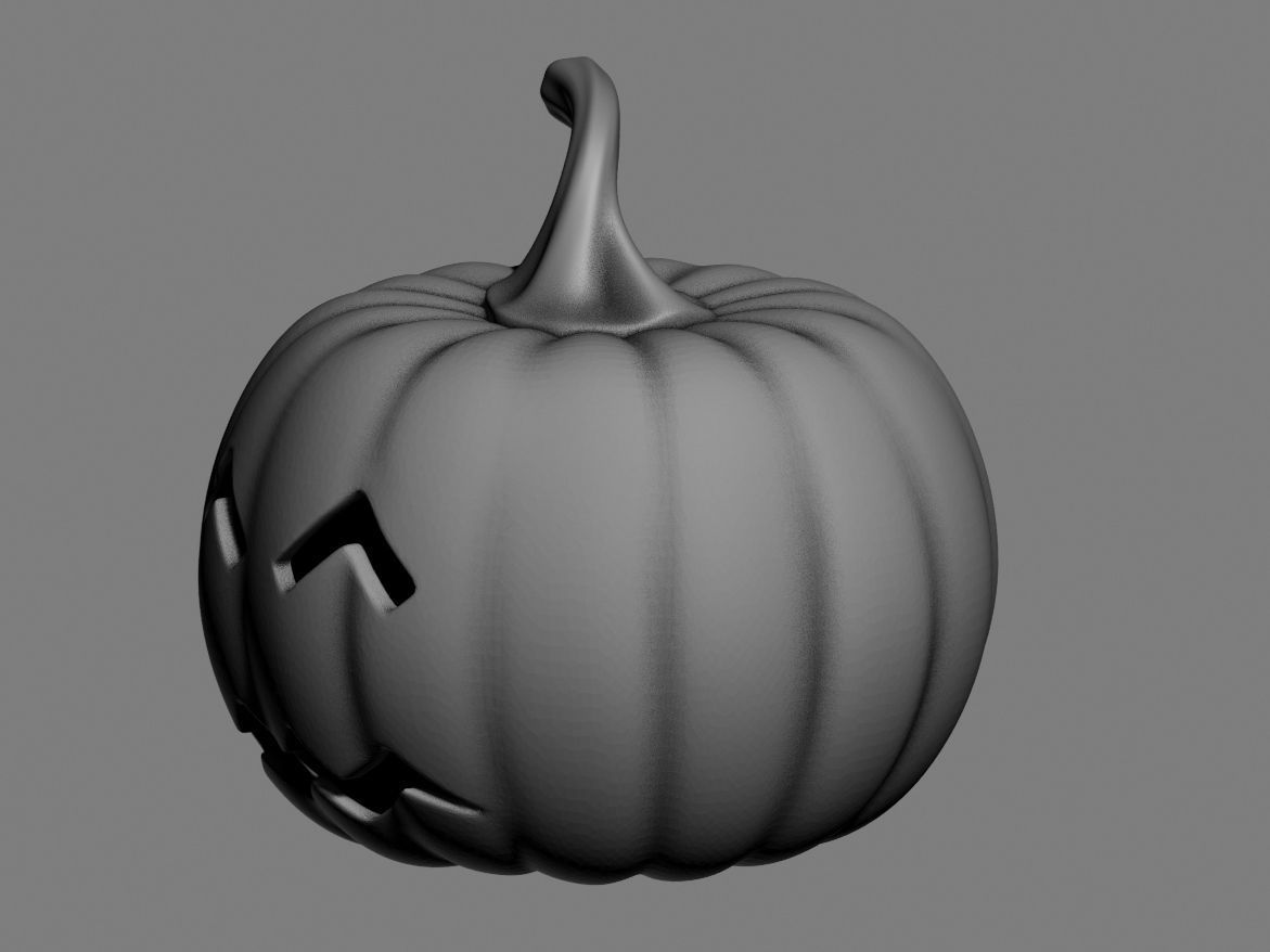halloween pumpkin 10 3D print model_31