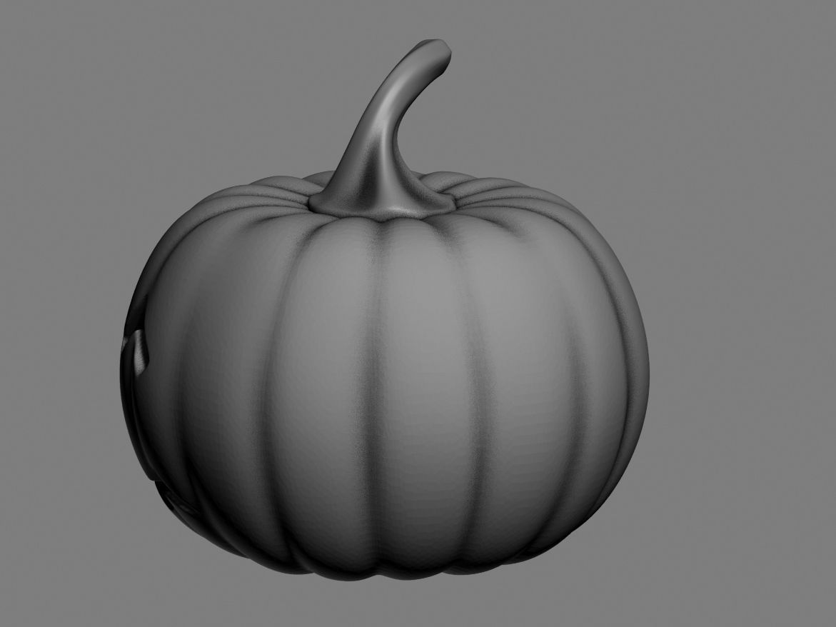 halloween pumpkin 10 3D print model_34