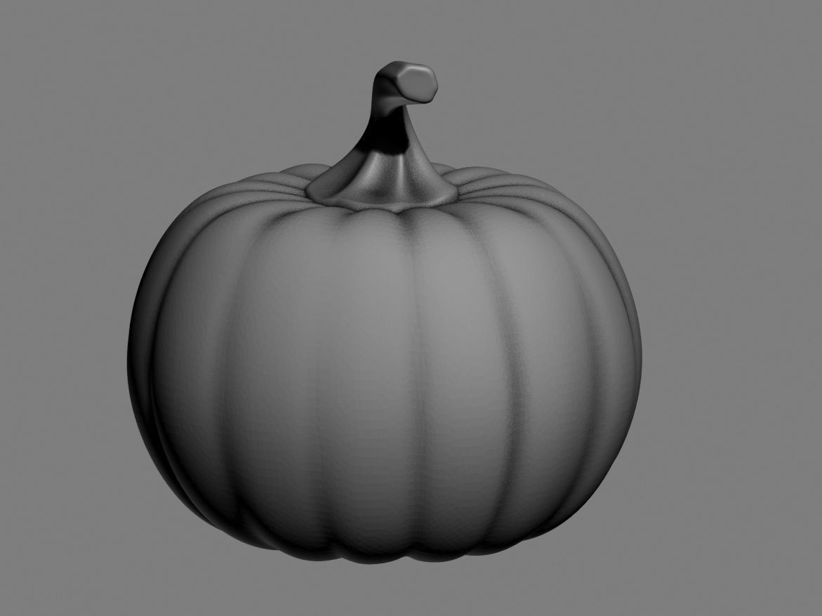halloween pumpkin 10 3D print model_8