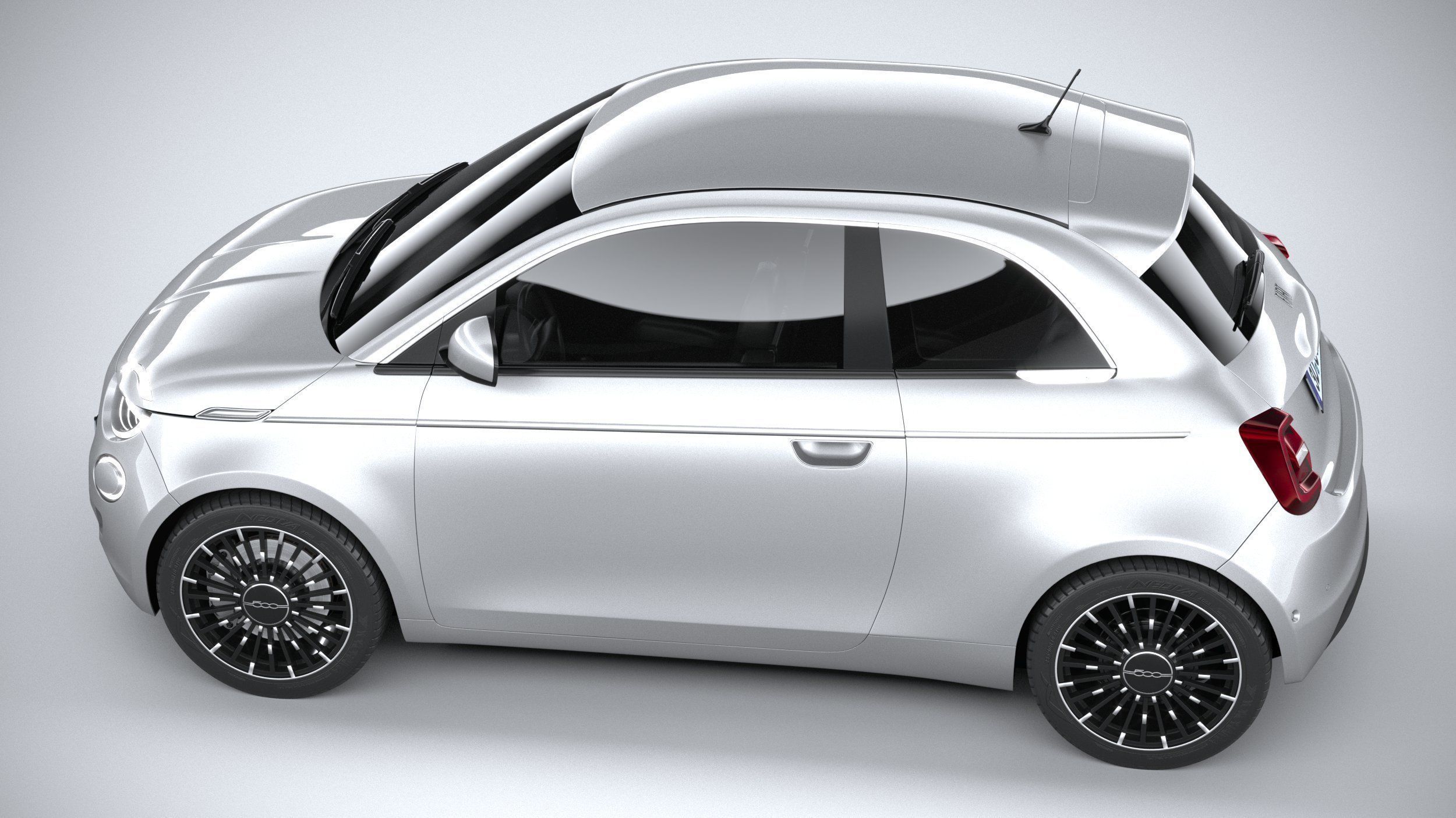 Fiat 500 2021 3D model_9