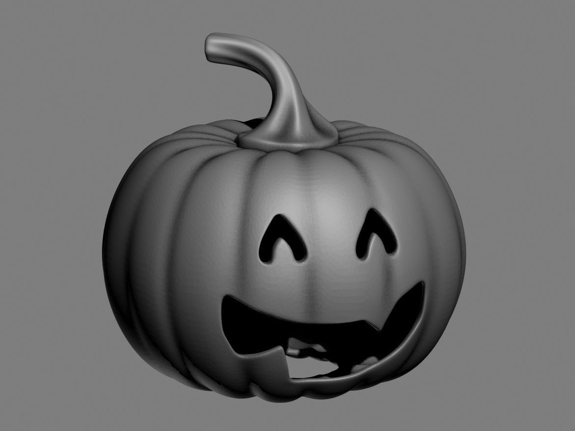 halloween pumpkin 13 3D print model_41
