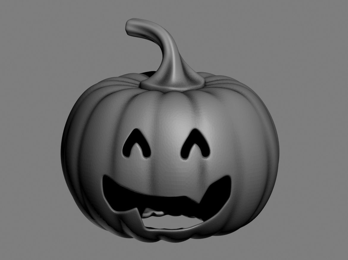 halloween pumpkin 13 3D print model_39