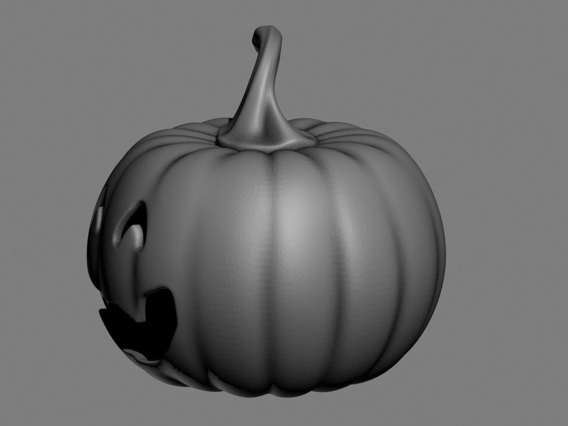 halloween pumpkin 13 3D print model_32