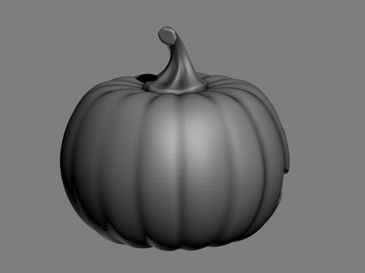 halloween pumpkin 13 3D print model_11