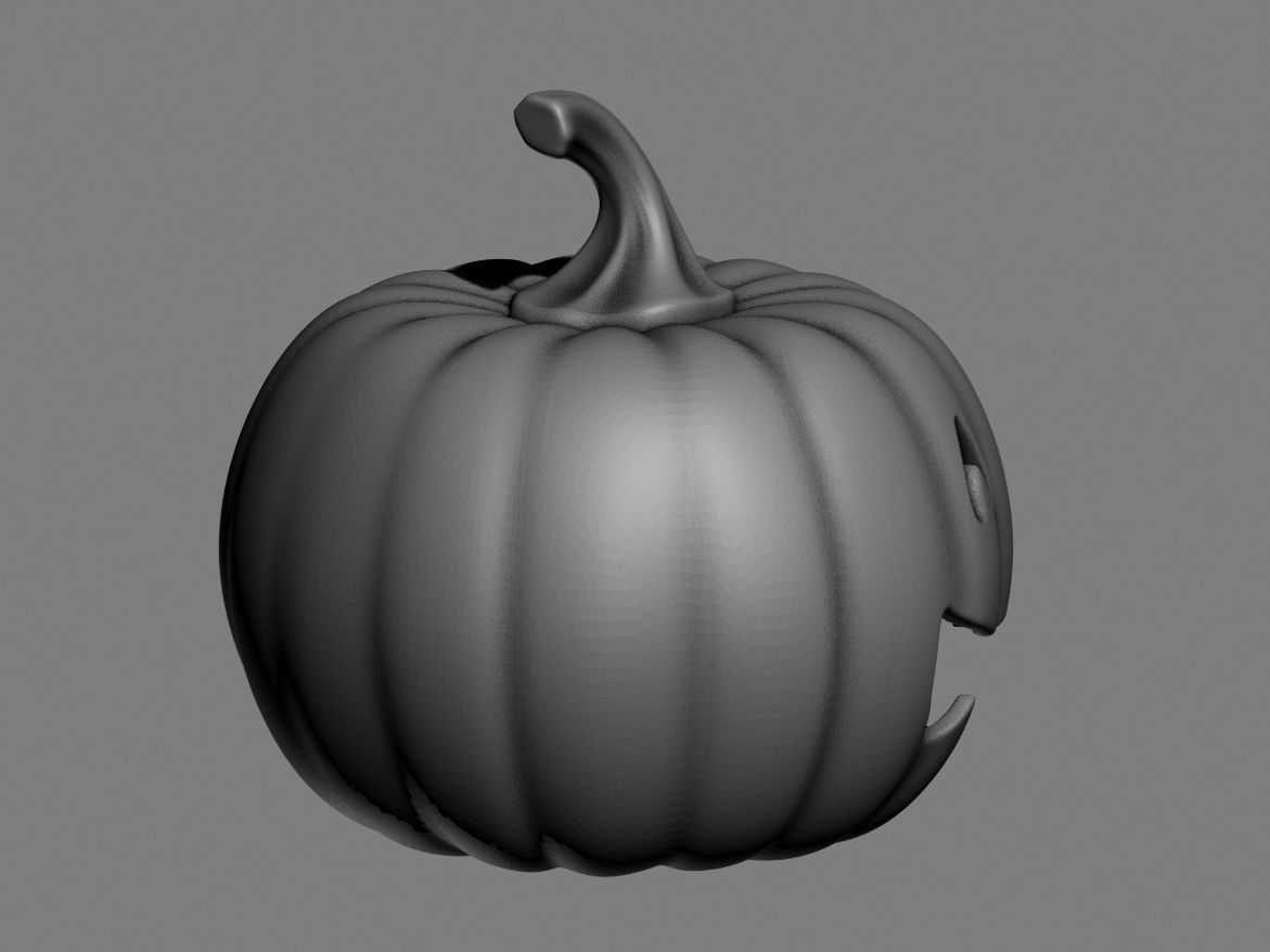 halloween pumpkin 13 3D print model_9