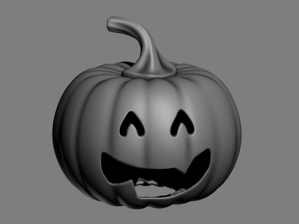 halloween pumpkin 13 3D print model_40