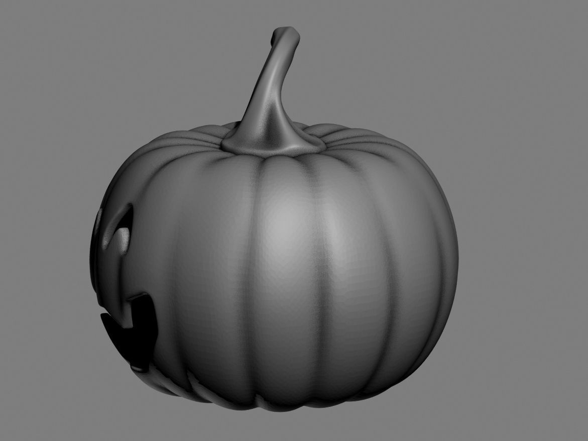 halloween pumpkin 13 3D print model_31