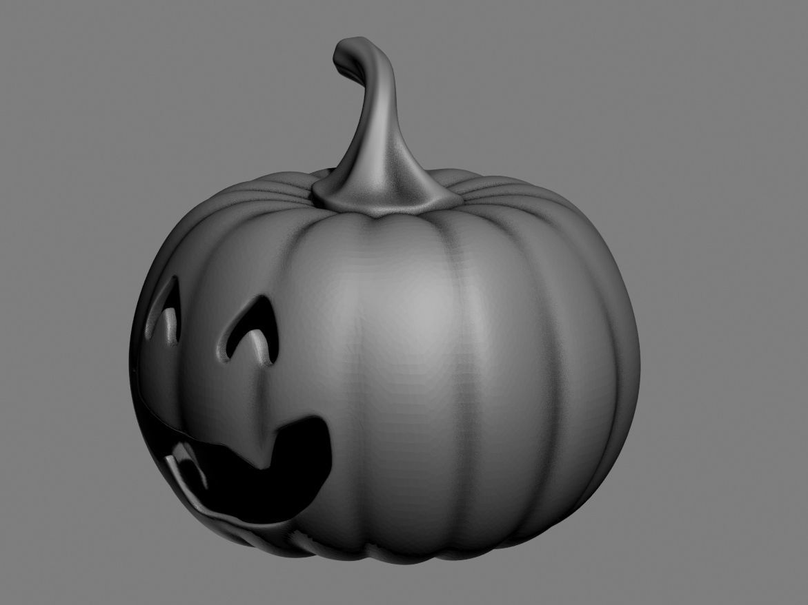 halloween pumpkin 13 3D print model_34