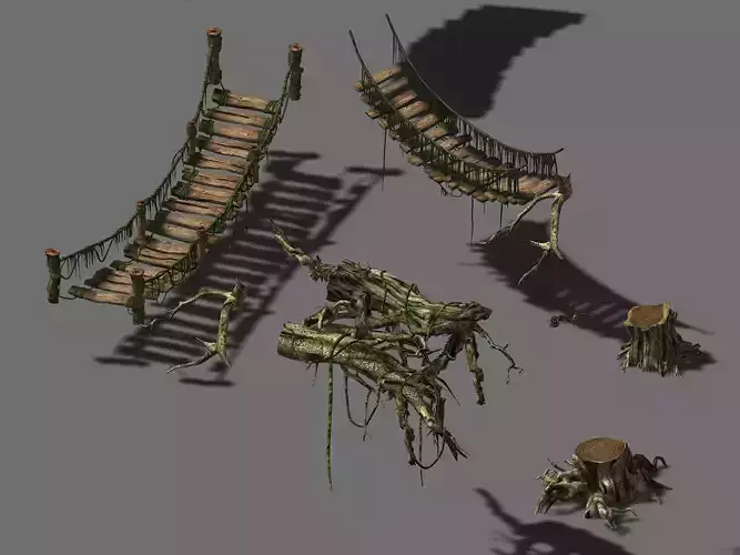 Arch bridge-bridge-stairs