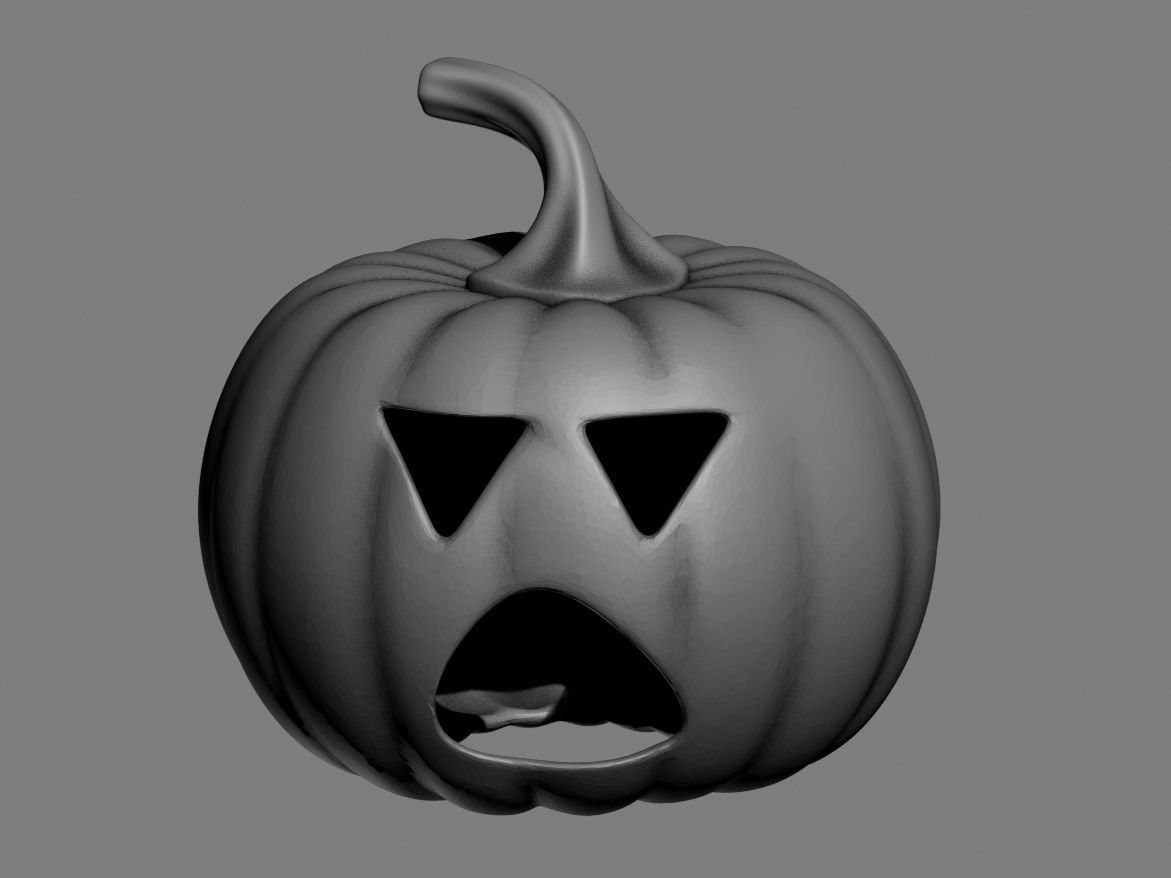 halloween pumpkin 16 3D print model_39