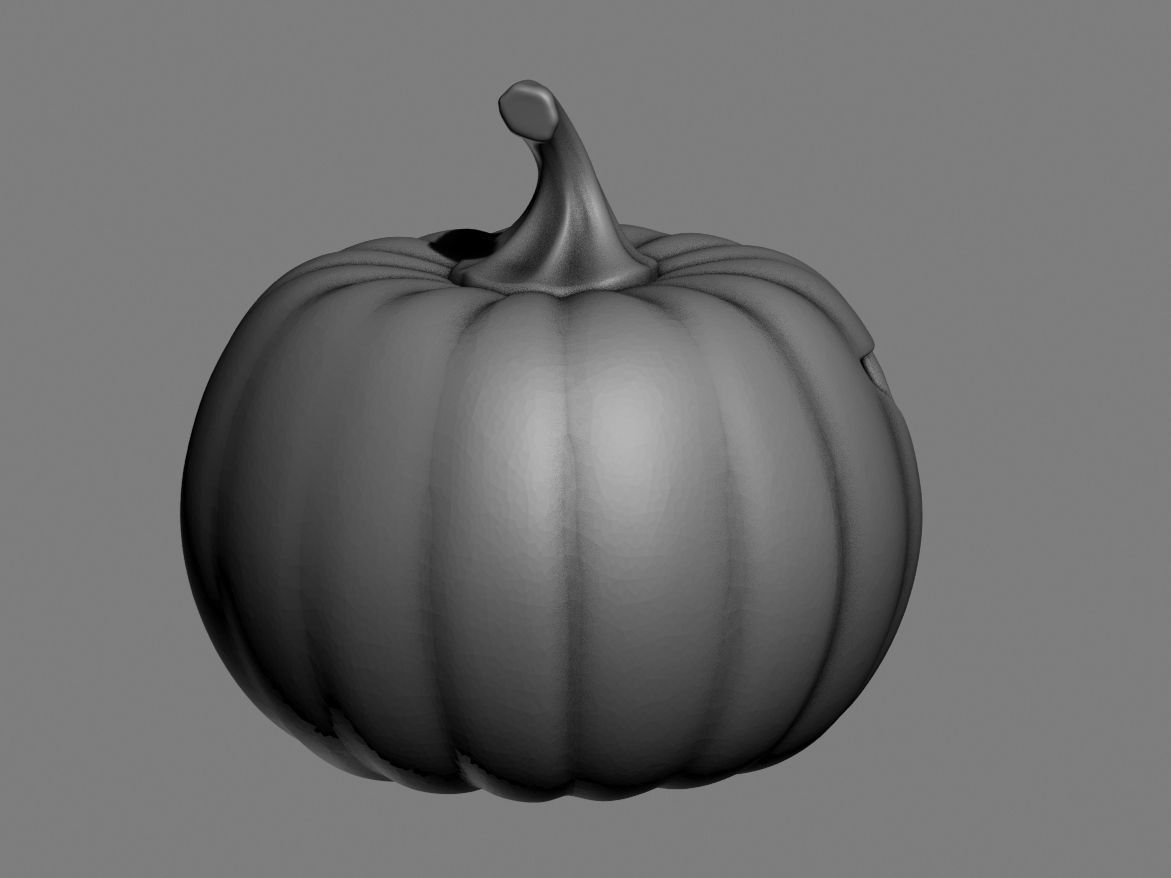 halloween pumpkin 16 3D print model_11