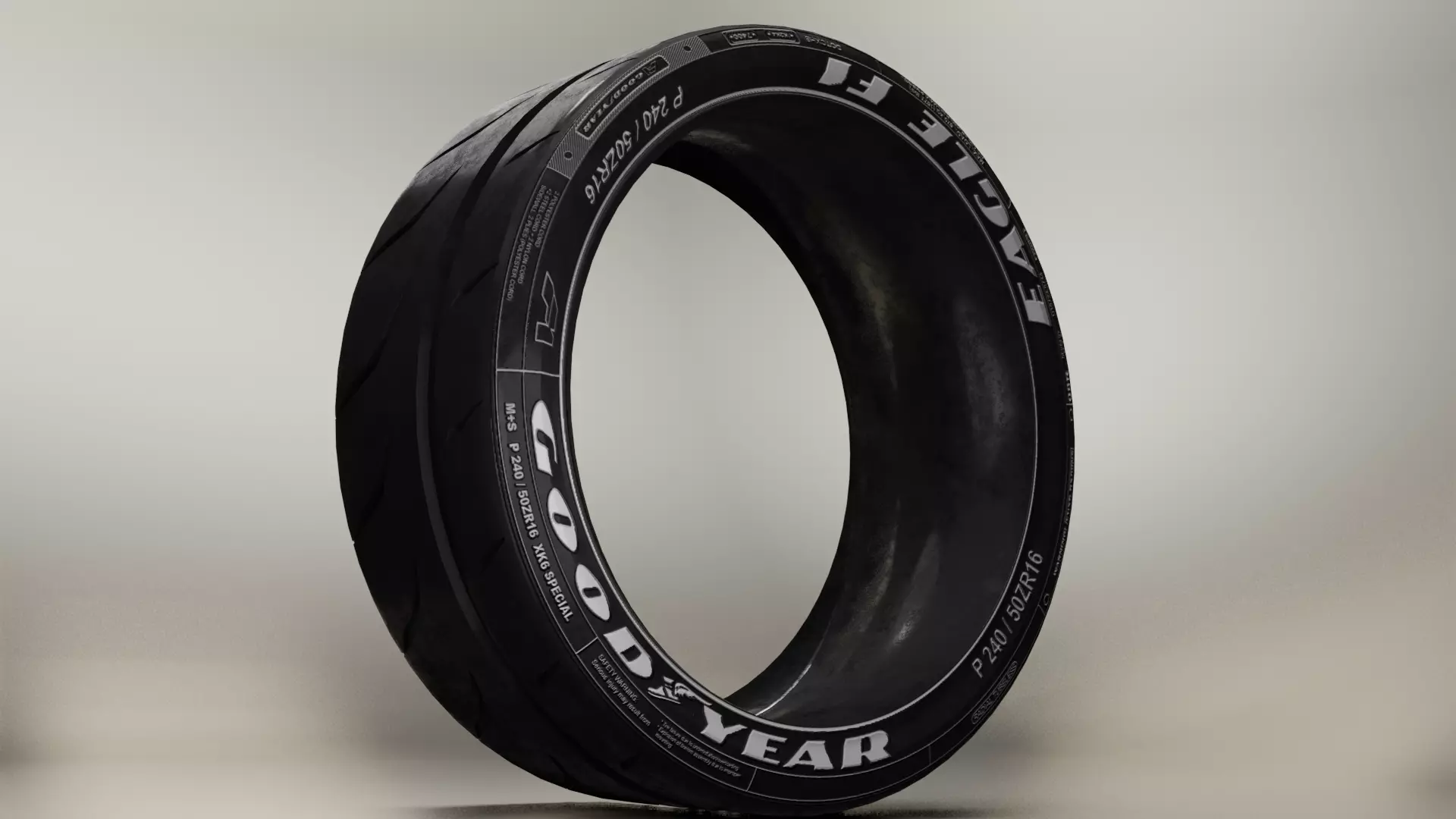 Car Tire 3D model