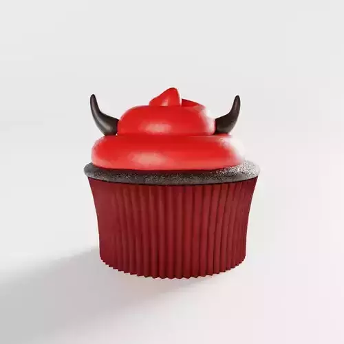 Devils Food Cupcake