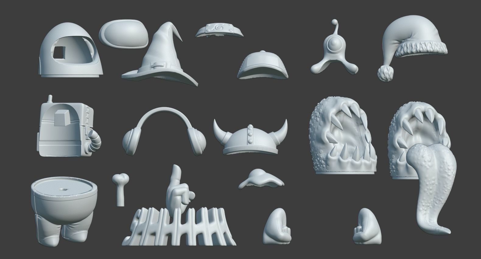 AMOUNG US - MODULAR SKIN PACK - 01 3D print model_5