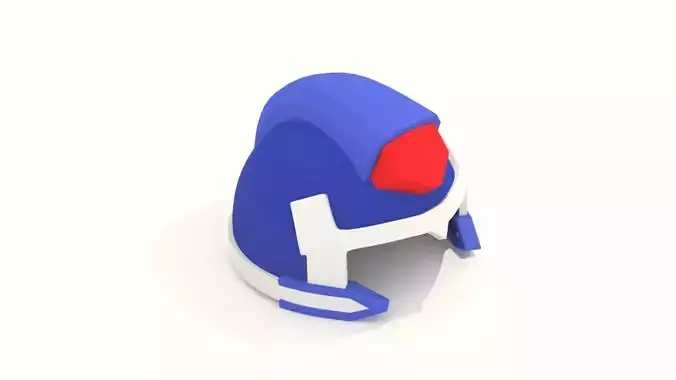 Cartoon Robot Helmet Model CRH5