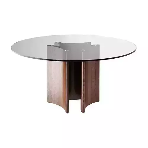 Alan Tondo 3 Gambe C Dining Table by Porada