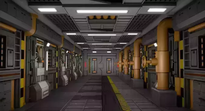 Sci Fi Interior 
