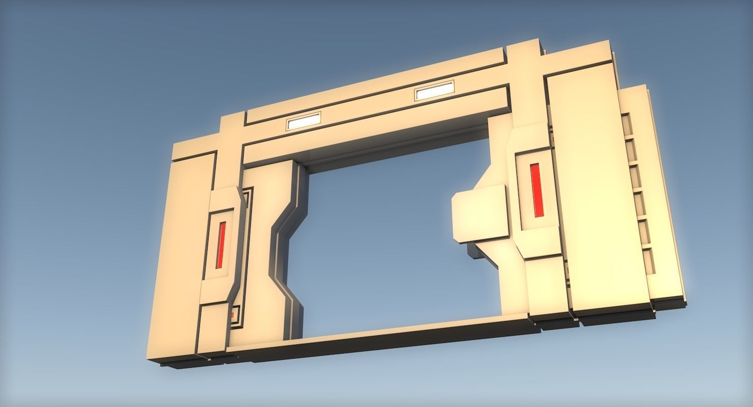 Sci Fi Interior 3D model_7