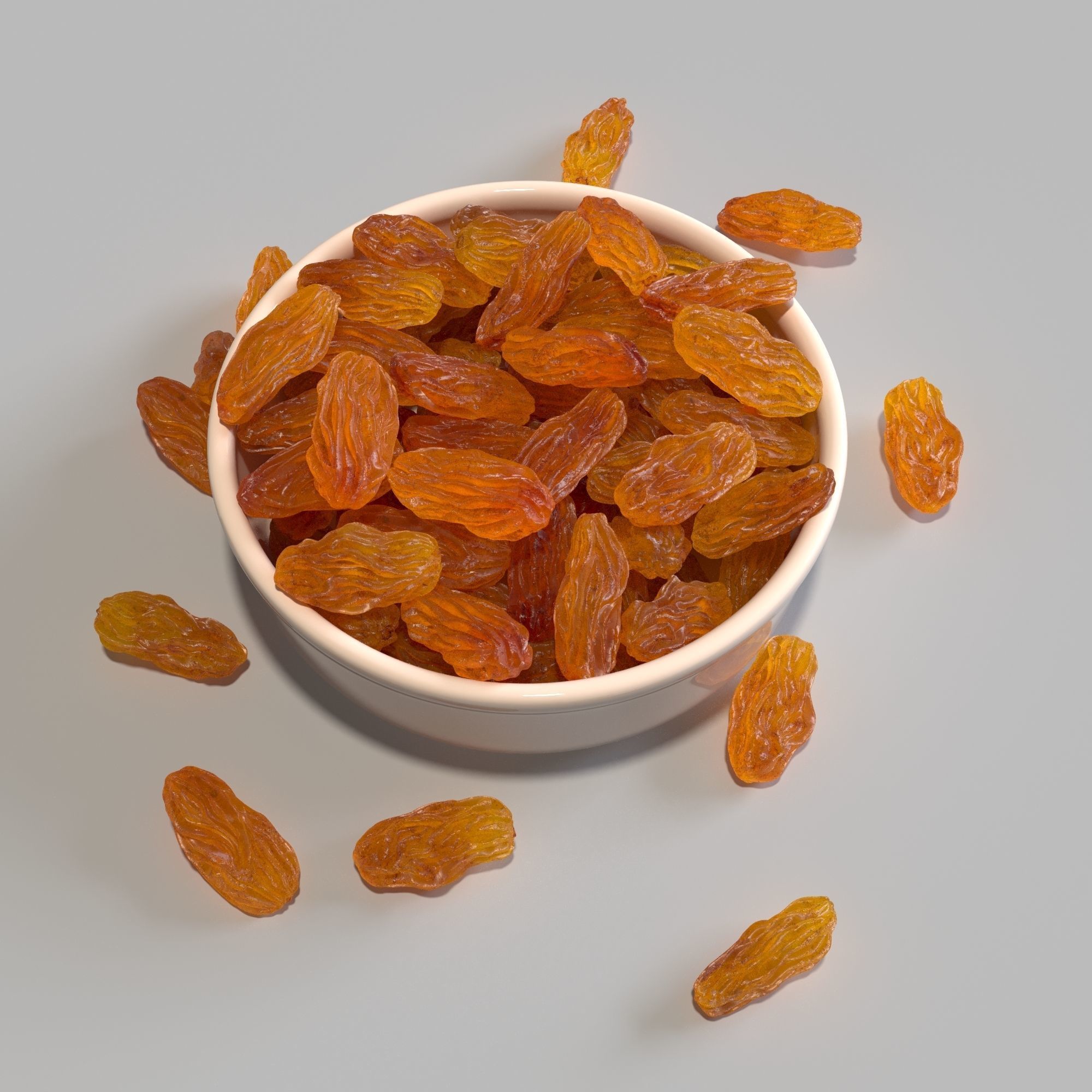 Raisins 3D model | CGTrader