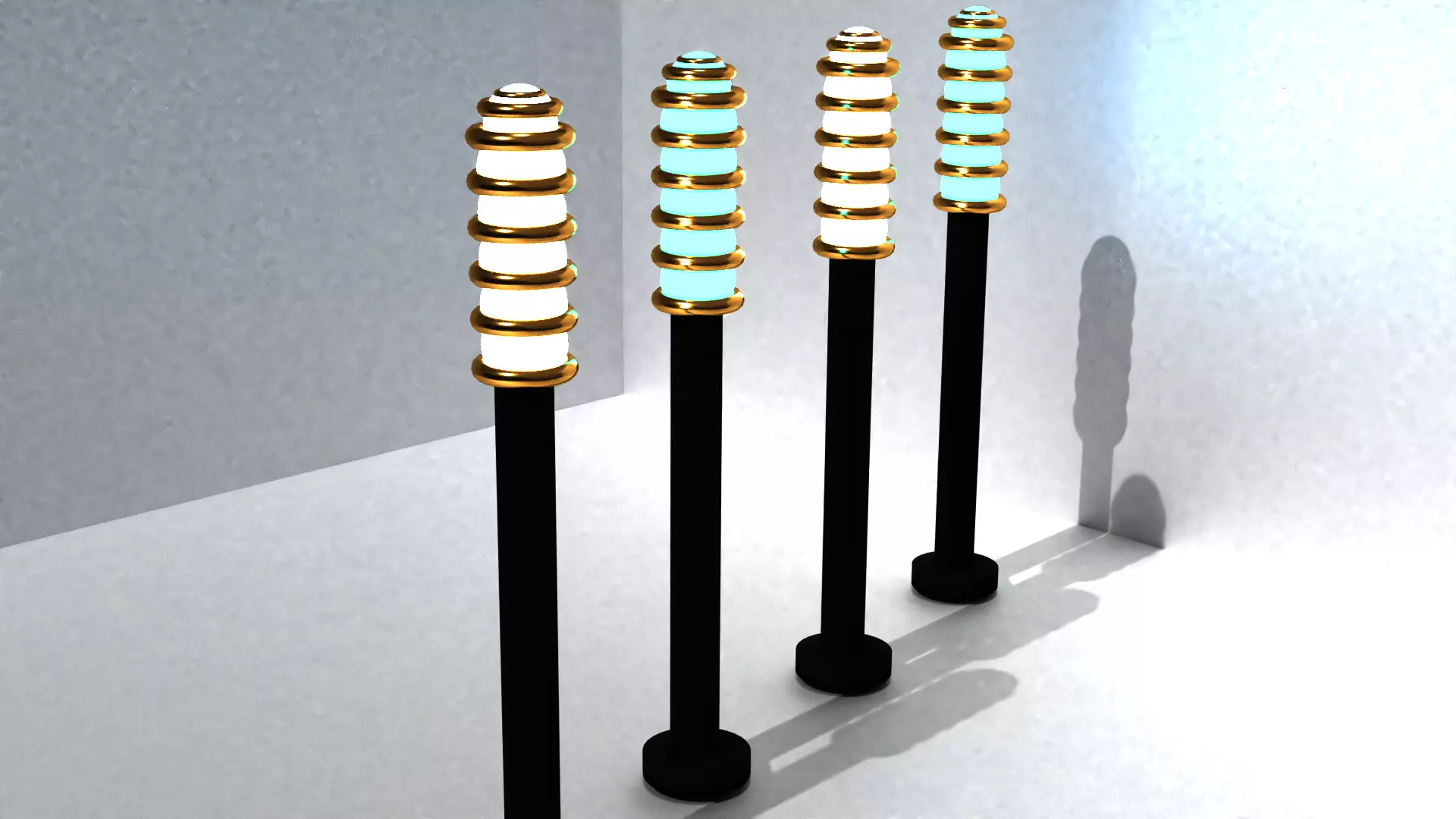 Outdoor Lamp 3D model