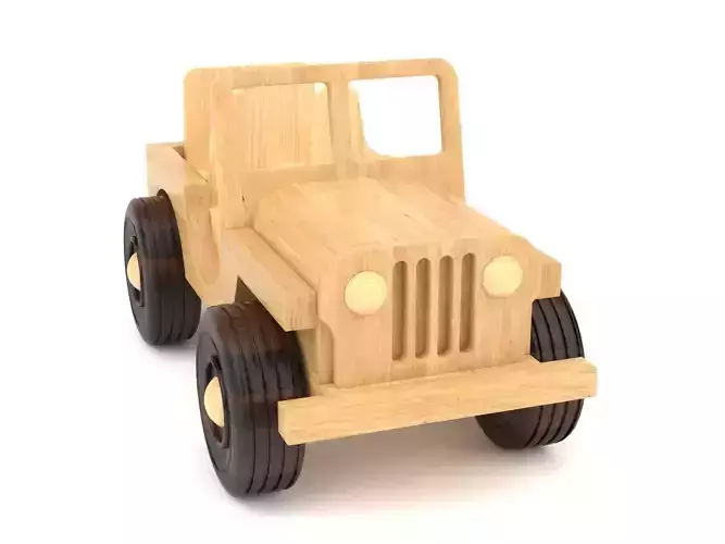 Wooden toy car 37
