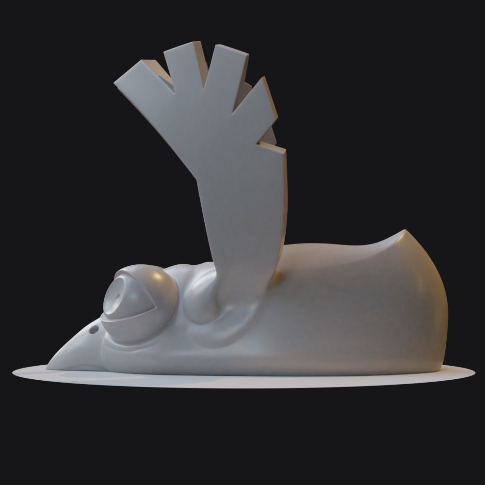 Stylus holder 3D print model_3