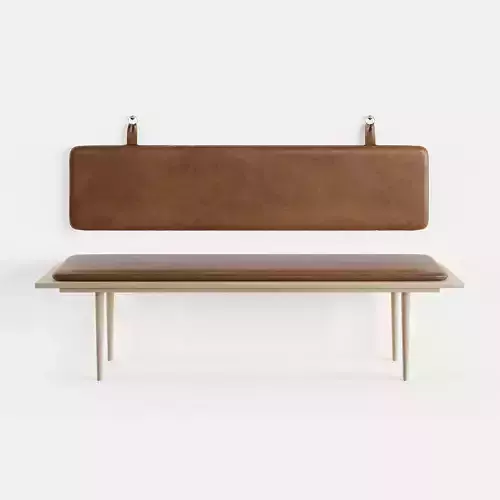 Leather Bench By Thornam