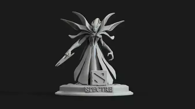 spectre statue of demon