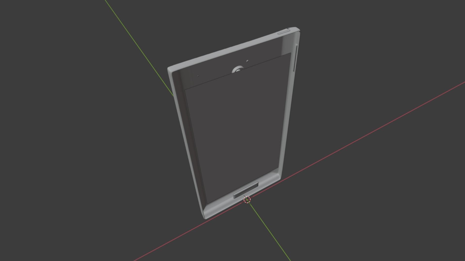 Gold Cover Cellphone 3D model_11