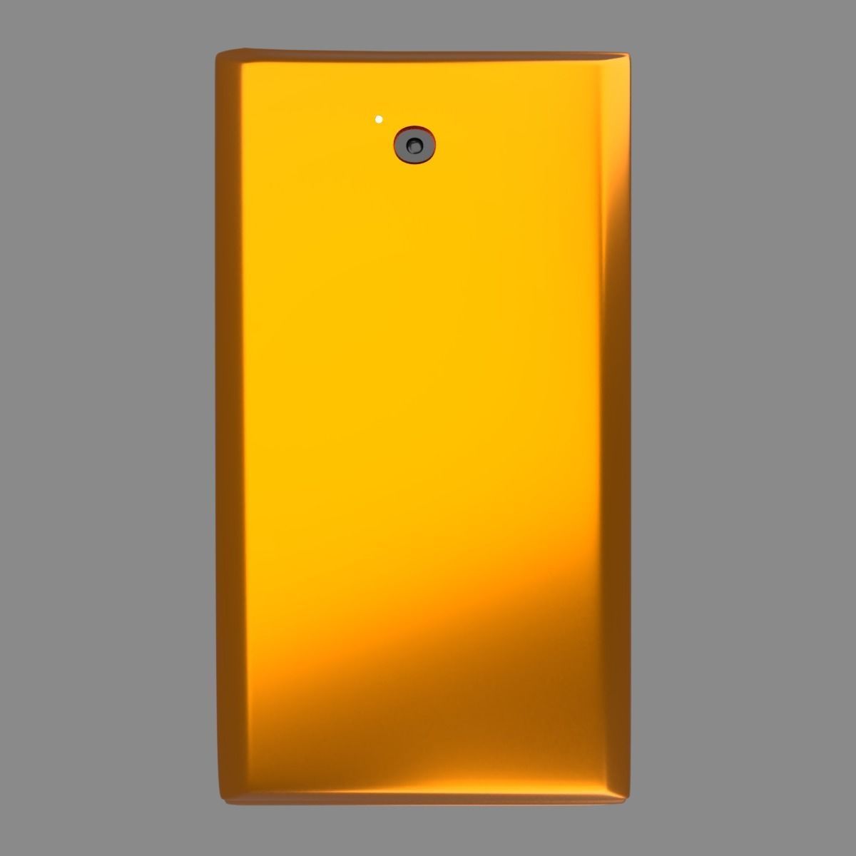 Gold Cover Cellphone 3D model_3
