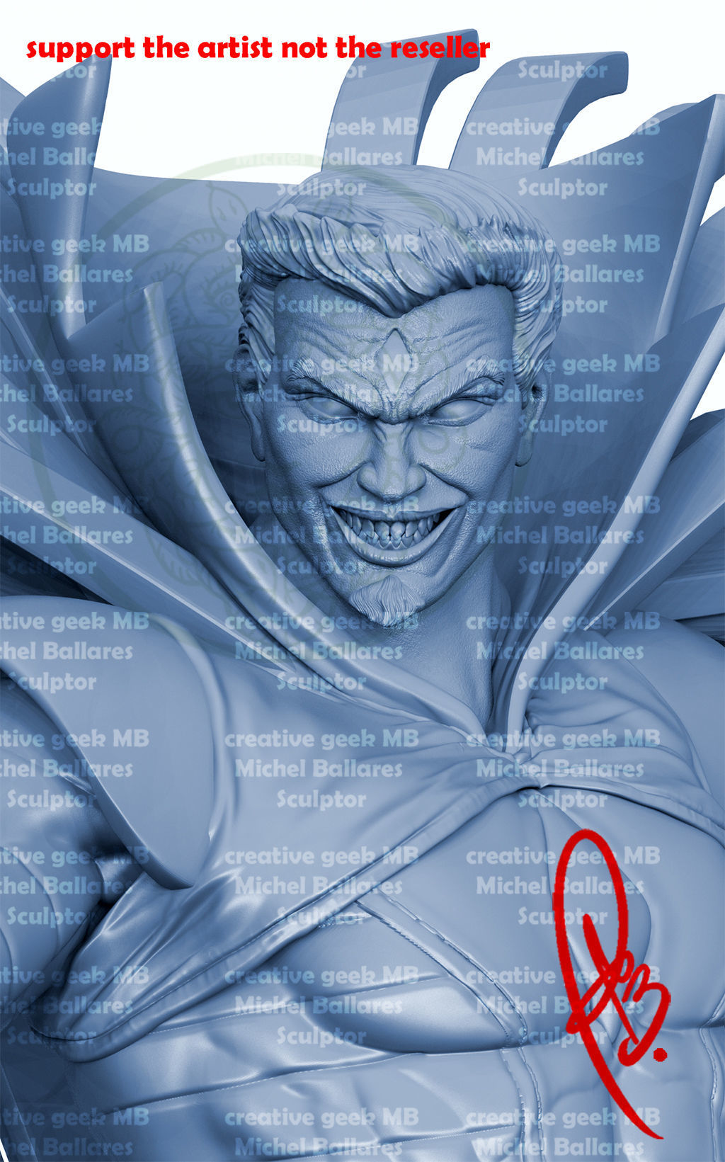 MR SINISTER BY CREATIVE GEEK MB 3D print model_4