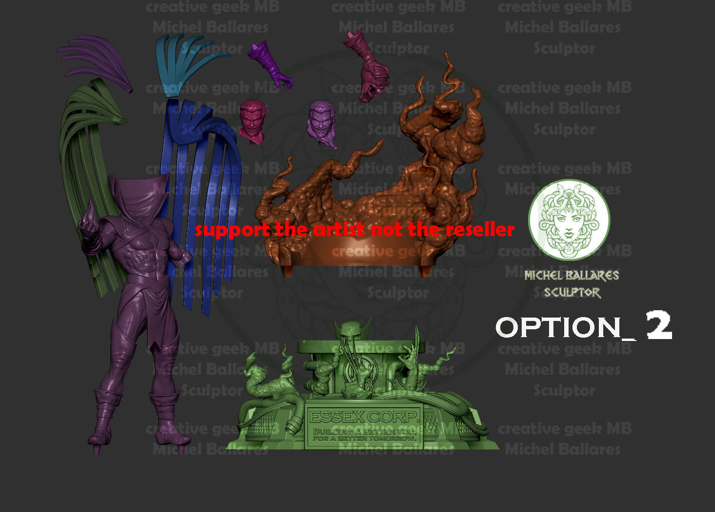 MR SINISTER BY CREATIVE GEEK MB 3D print model_6