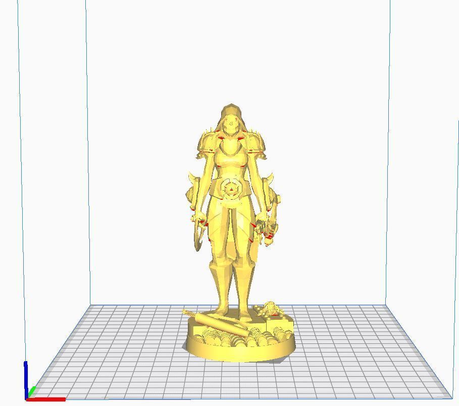 Assassins Creed  women New Model 3D Print 3D print model_10