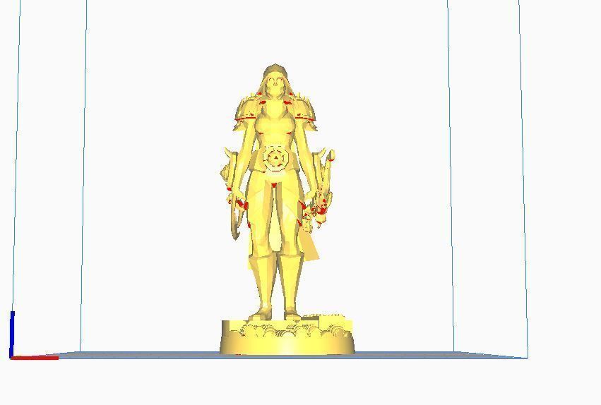 Assassins Creed  women New Model 3D Print 3D print model_8