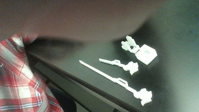 Lego Hisirdoux Casperian  staff from Wizards  Tales of Arcadia  3D print model