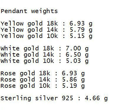 Heart pendant  3D print model_5