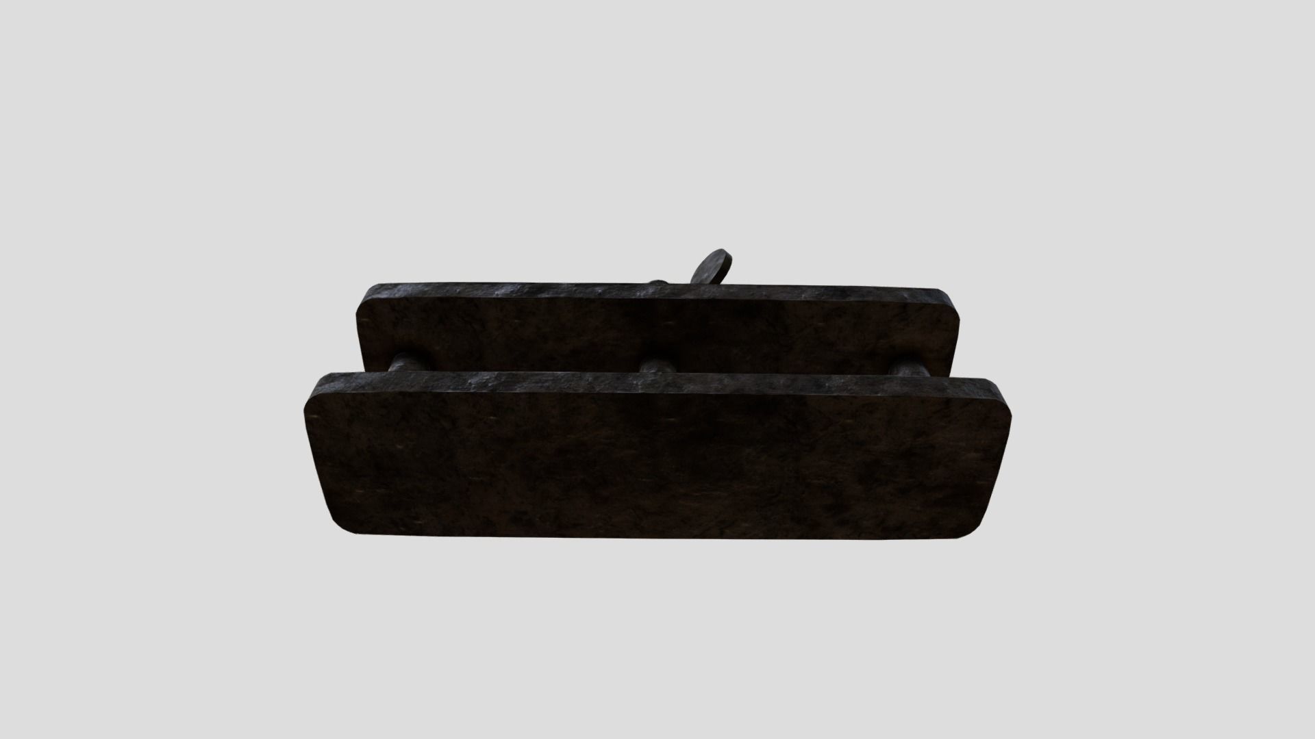 Medieval Thumb Screws Low-poly 3D model_7