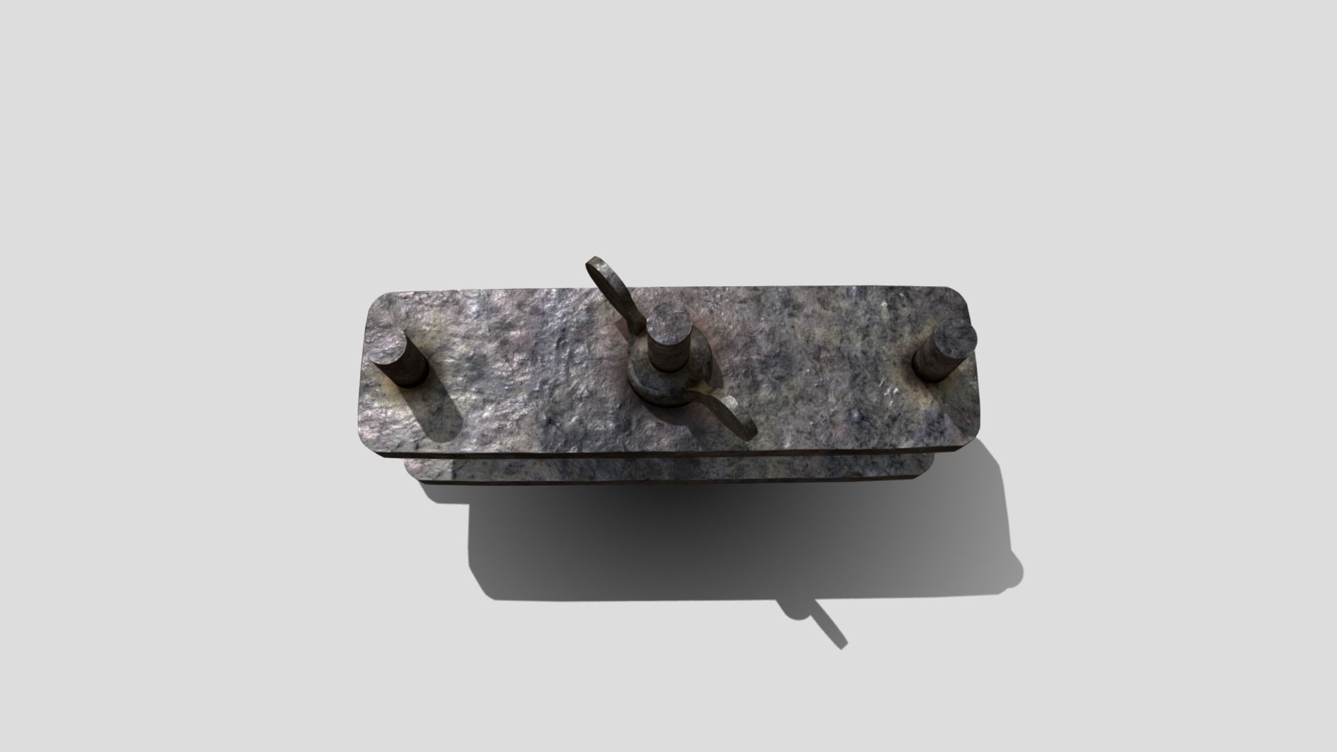 Medieval Thumb Screws Low-poly 3D model_6