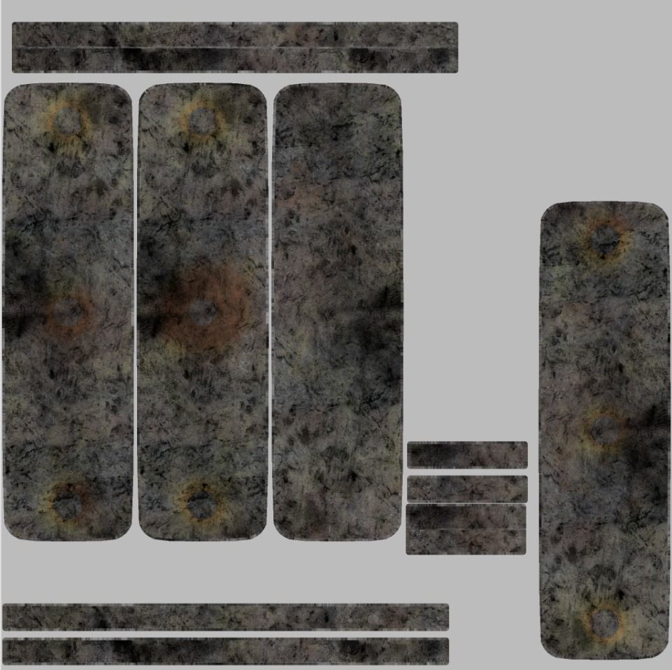 Medieval Thumb Screws Low-poly 3D model_14