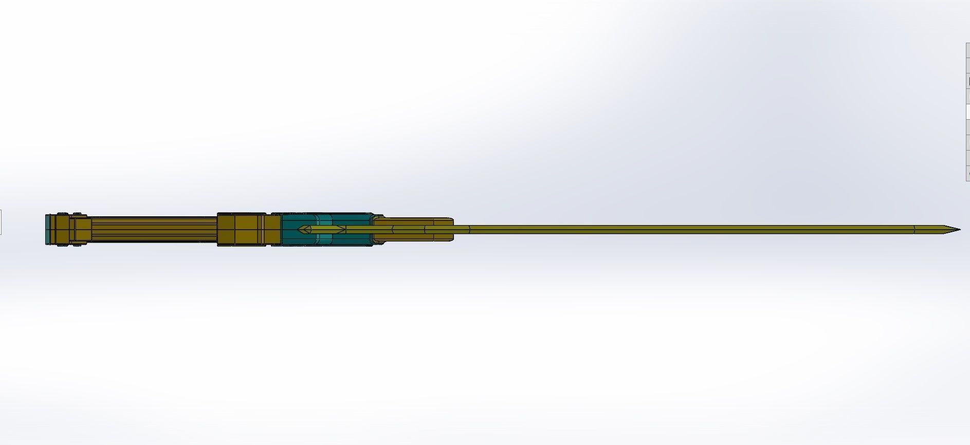 Holy sword Excalibur-ALO-SAO  1 to1 3D print model 3D print model_1