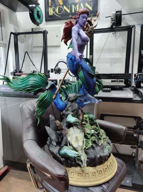 Mermaid by Creative Geek MB 3D print model_6