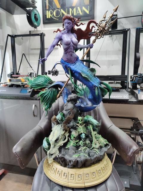 Mermaid by Creative Geek MB 3D print model_9