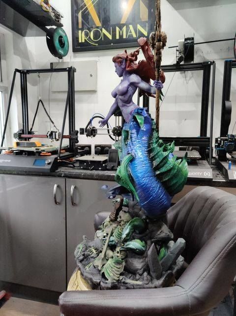 Mermaid by Creative Geek MB 3D print model_11